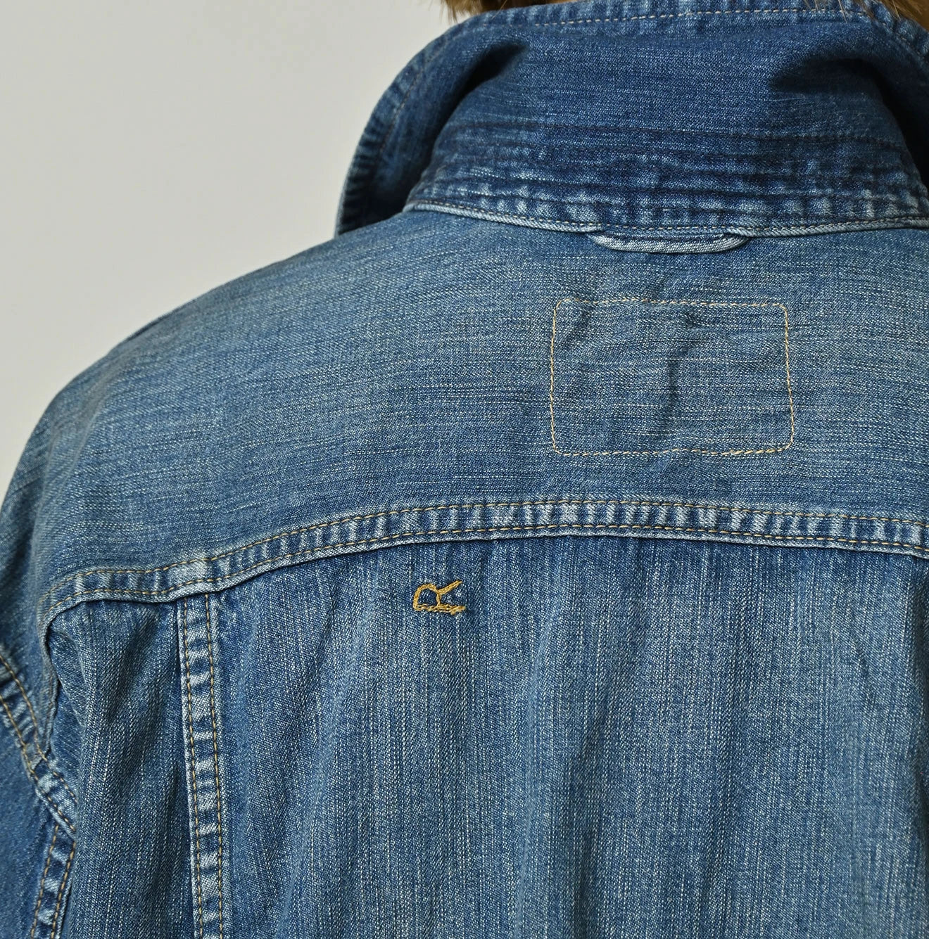 Komugi Denim Annie Bolero G Jacket Distressed
