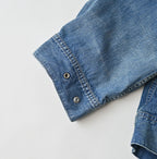 Komugi Denim Annie Bolero G Jacket Distressed