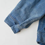 Komugi Denim Annie Bolero G Jacket Distressed