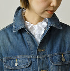 Komugi Denim Annie Bolero G Jacket Distressed