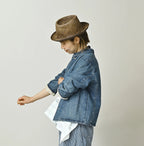 Komugi Denim x Quilt Petit Coverall Zyu