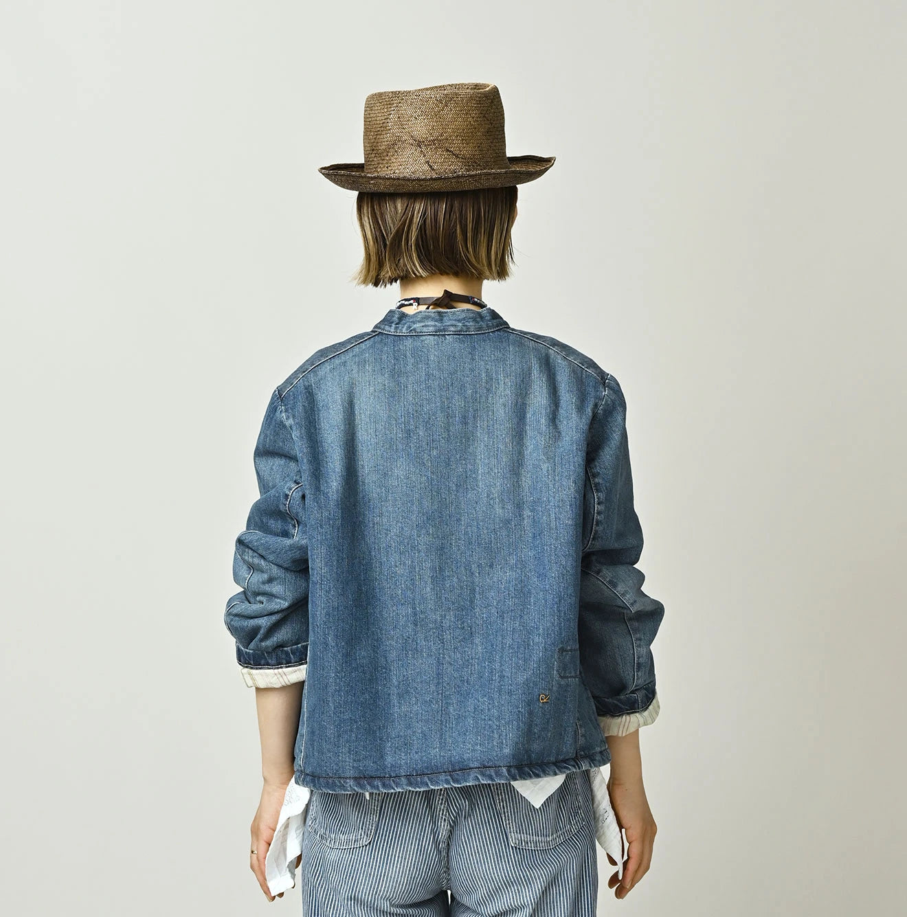 Komugi Denim x Quilt Petit Coverall Zyu