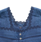 Ai Khadi Lace de No Sleeve T-shirt Detail