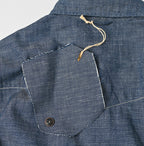 Ruri Dungaree Denim 908 Eastern Shirt Nou Detail
