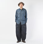 Ruri Dungaree Denim 908 Eastern Shirt Nou Male Model