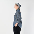 Ruri Dungaree Denim 908 Eastern Shirt Nou Female Model