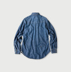 Ruri Dungaree Denim 908 Eastern Shirt Distressed Back