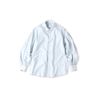Broadcloth Petit Collar Coupe Shirt Light Blue Chambray
