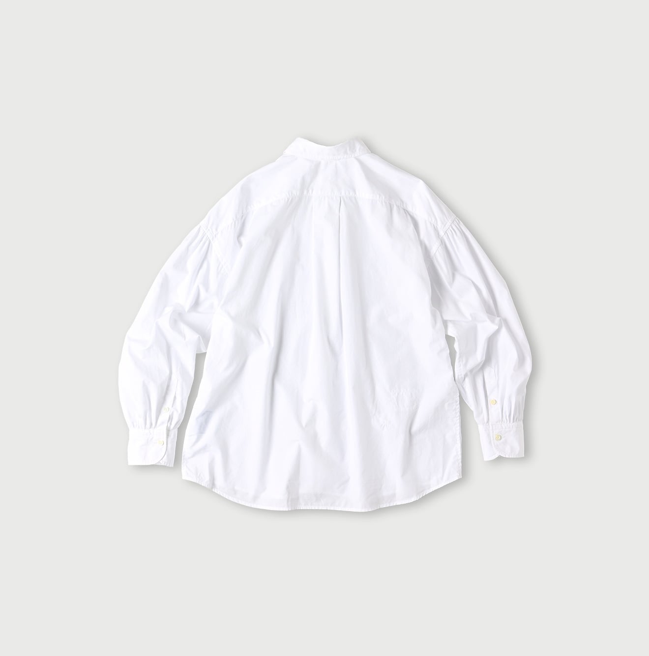 Broadcloth Petit Collar Coupe Shirt Back