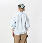 Broadcloth Petit Collar Coupe Shirt Female Model