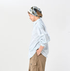 Broadcloth Petit Collar Coupe Shirt Female Model