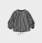 Komugi Denim Puff Blouse Nou