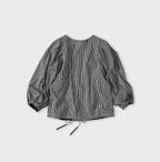 Komugi Denim Puff Blouse Nou