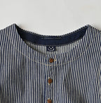 Komugi Denim Puff Blouse Nou