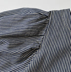 Komugi Denim Puff Blouse Nou