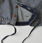 Komugi Denim Puff Blouse Nou