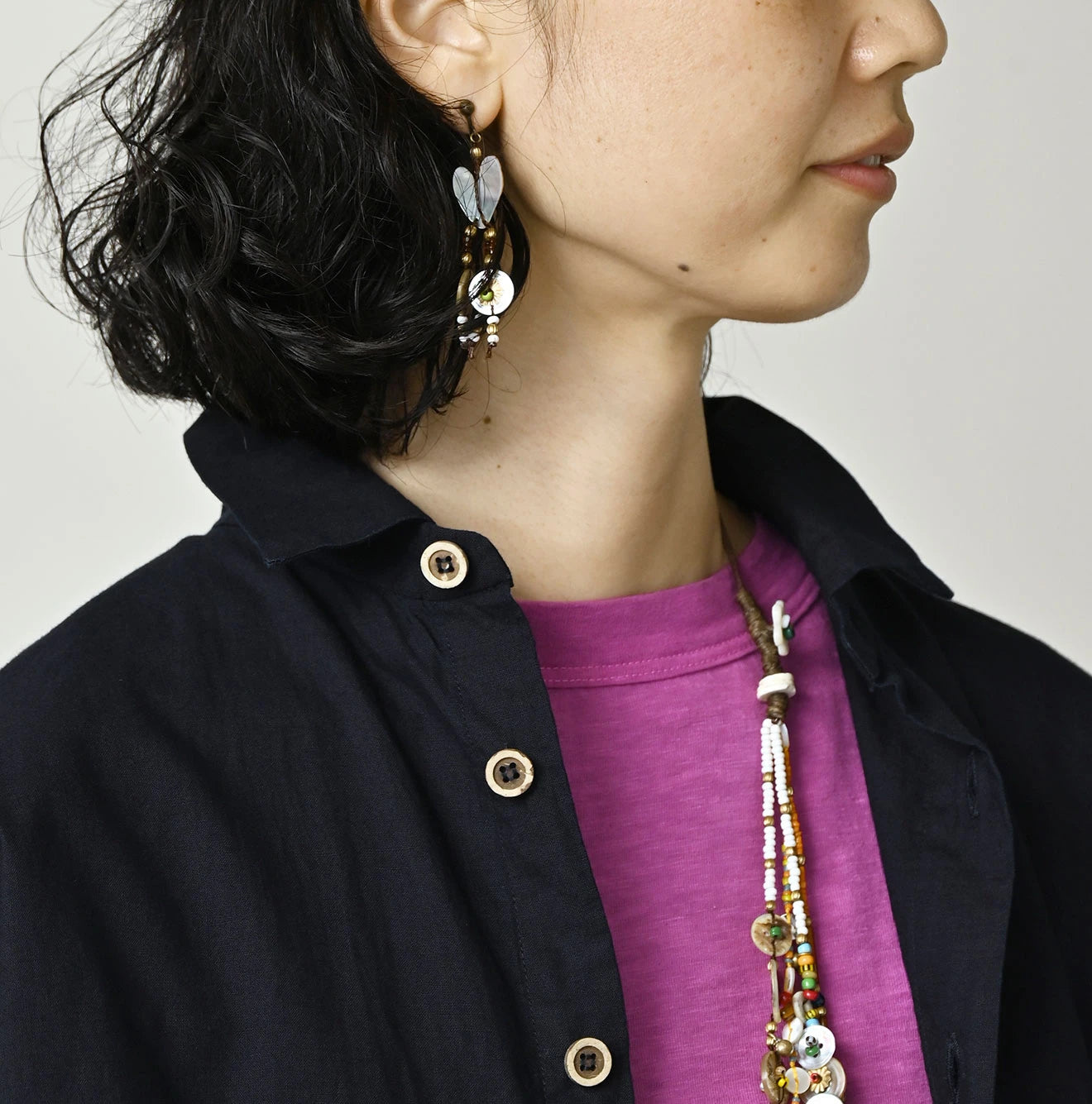 Indigo Compact Damp 908 Uma Shirt