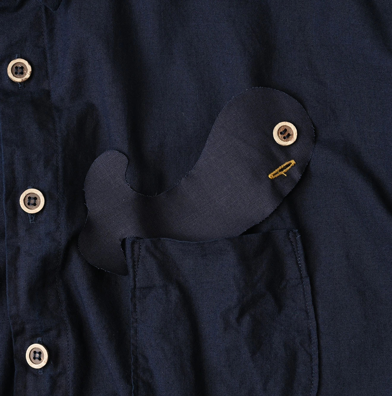 Indigo Compact Damp 908 Uma Shirt