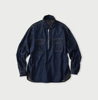 Komugi Denim 908 Yama Pull Shirt Nou
