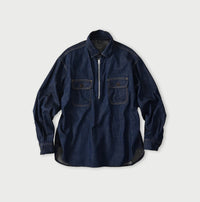 Komugi Denim 908 Yama Pull Shirt Nou