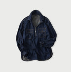 Komugi Denim 908 Yama Pull Shirt Nou