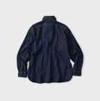 Komugi Denim 908 Yama Pull Shirt Nou