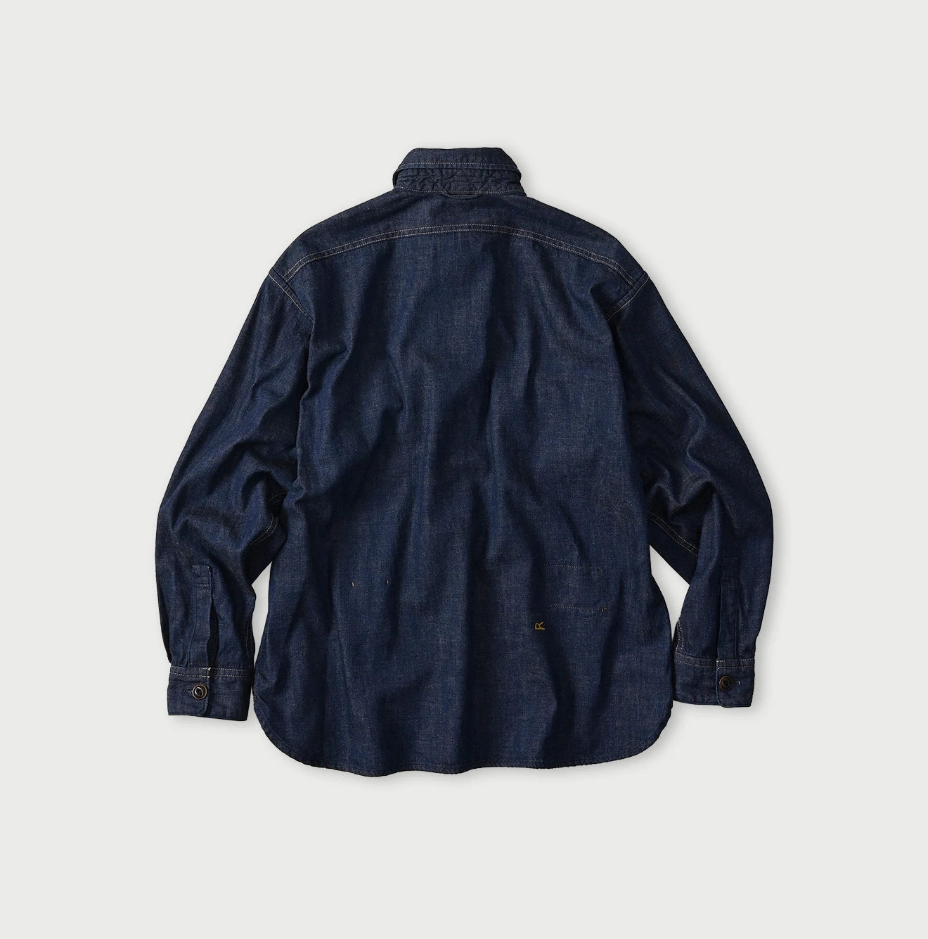 Komugi Denim 908 Yama Pull Shirt Nou
