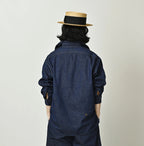 Komugi Denim 908 Yama Pull Shirt Nou