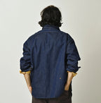 Komugi Denim 908 Yama Pull Shirt Nou