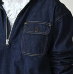 Komugi Denim 908 Yama Pull Shirt Nou