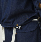Komugi Denim 908 Yama Pull Shirt Nou
