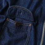 Komugi Denim 908 Yama Pull Shirt Nou