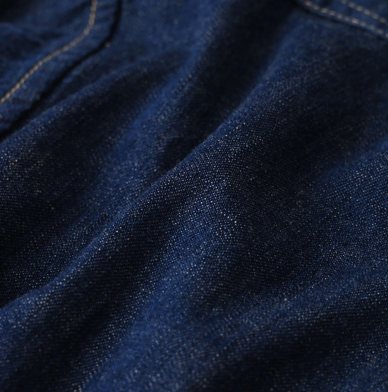 Komugi Denim 908 Yama Pull Shirt Nou