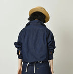 Komugi Denim 908 Yama Pull Shirt Nou