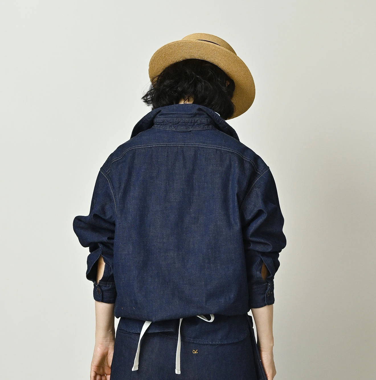 Komugi Denim 908 Yama Pull Shirt Nou