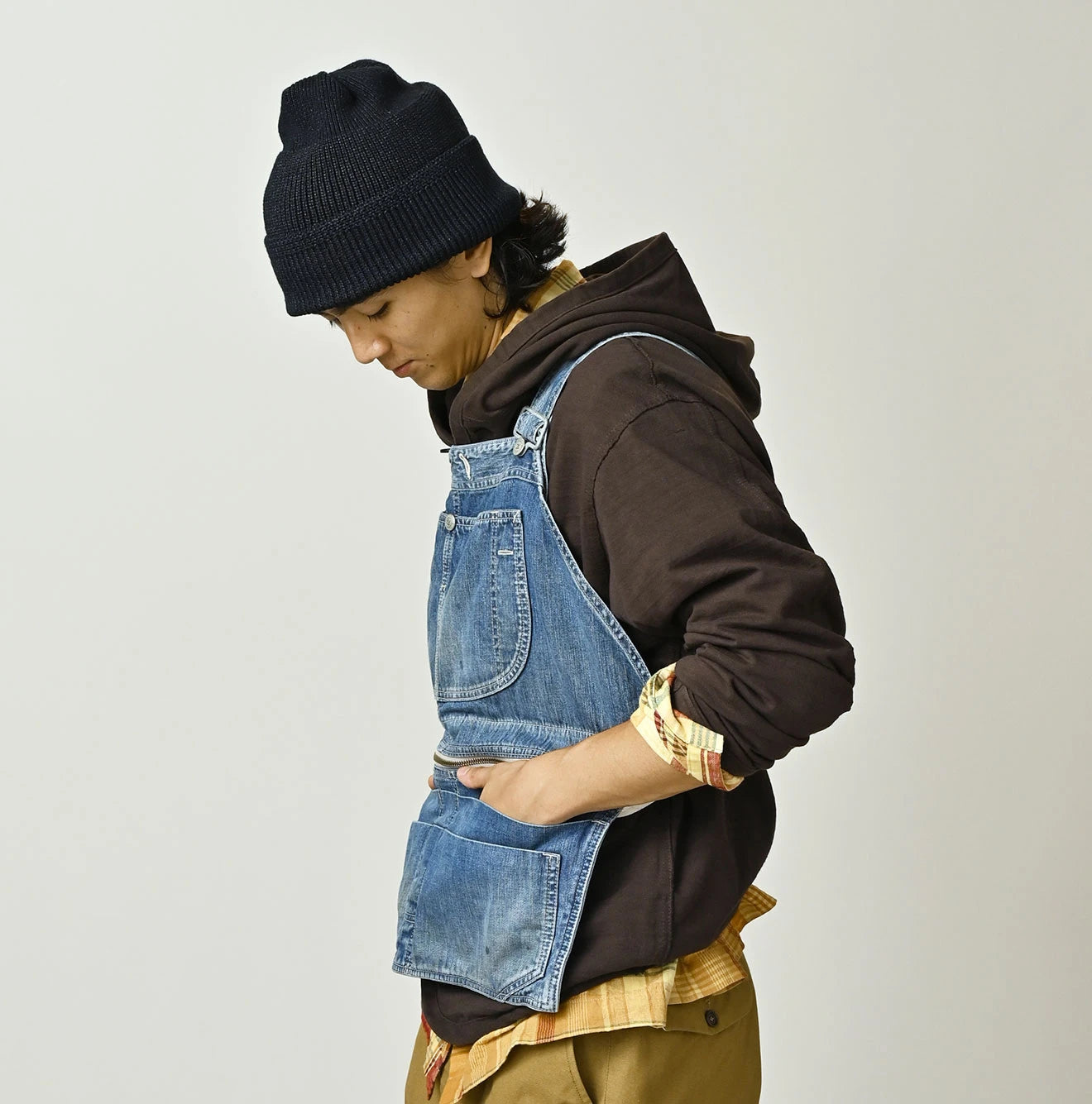 Mugi Denim Over Tablier Distressed