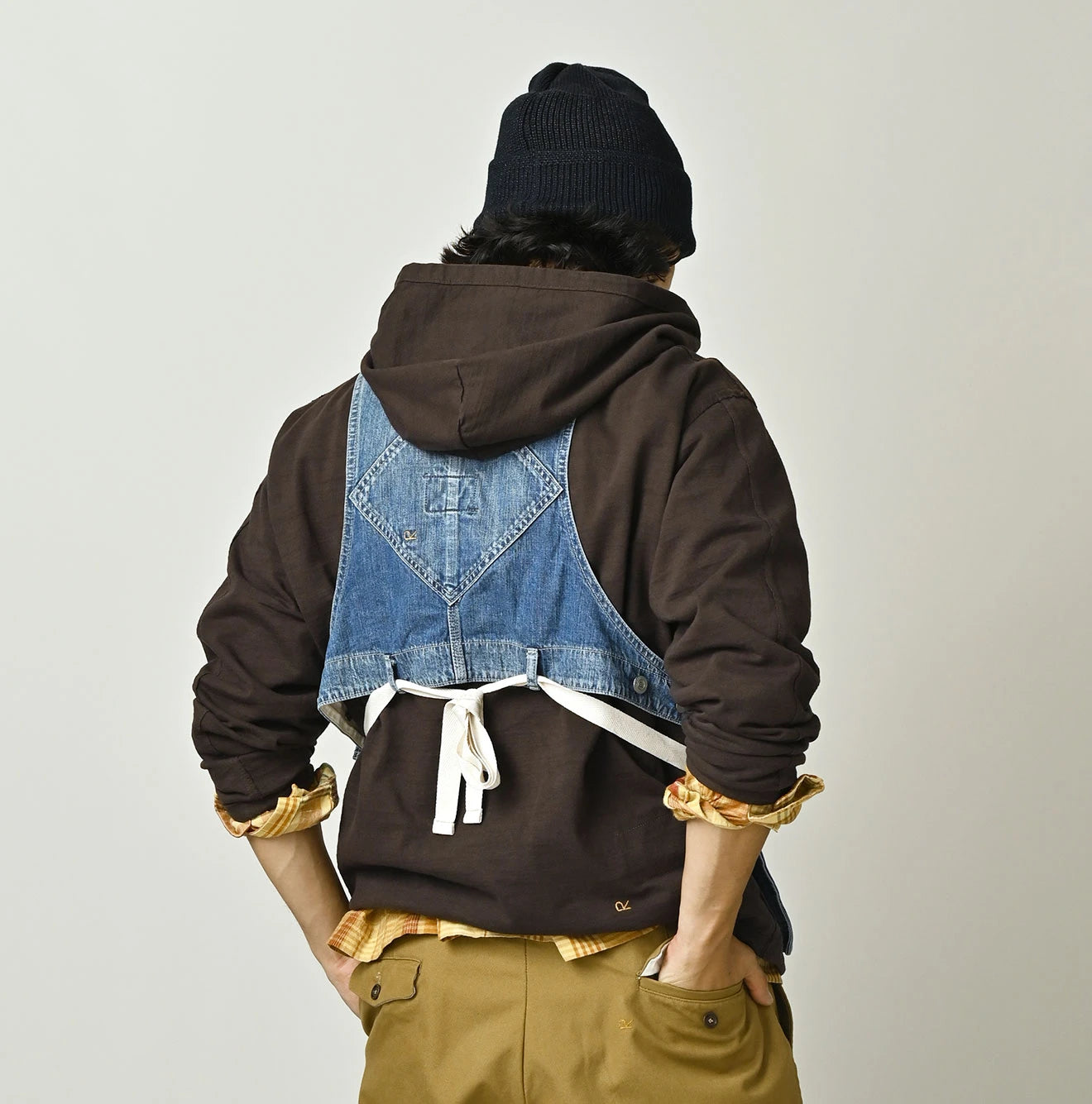 Mugi Denim Over Tablier Distressed