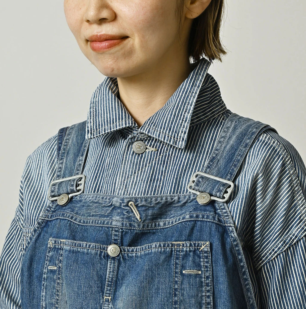 Mugi Denim Over Tablier Distressed