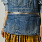 Mugi Denim Over Tablier Distressed
