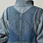 Mugi Denim Over Tablier Distressed