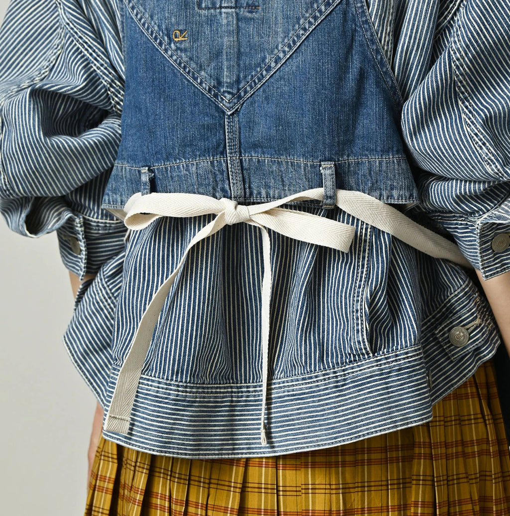Mugi Denim Over Tablier Distressed