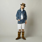 Mugi Denim Over Tablier Distressed
