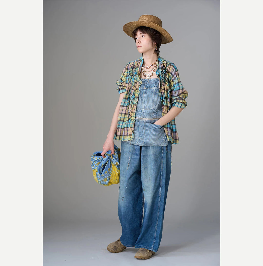 Mugi Denim Over Tablier Distressed