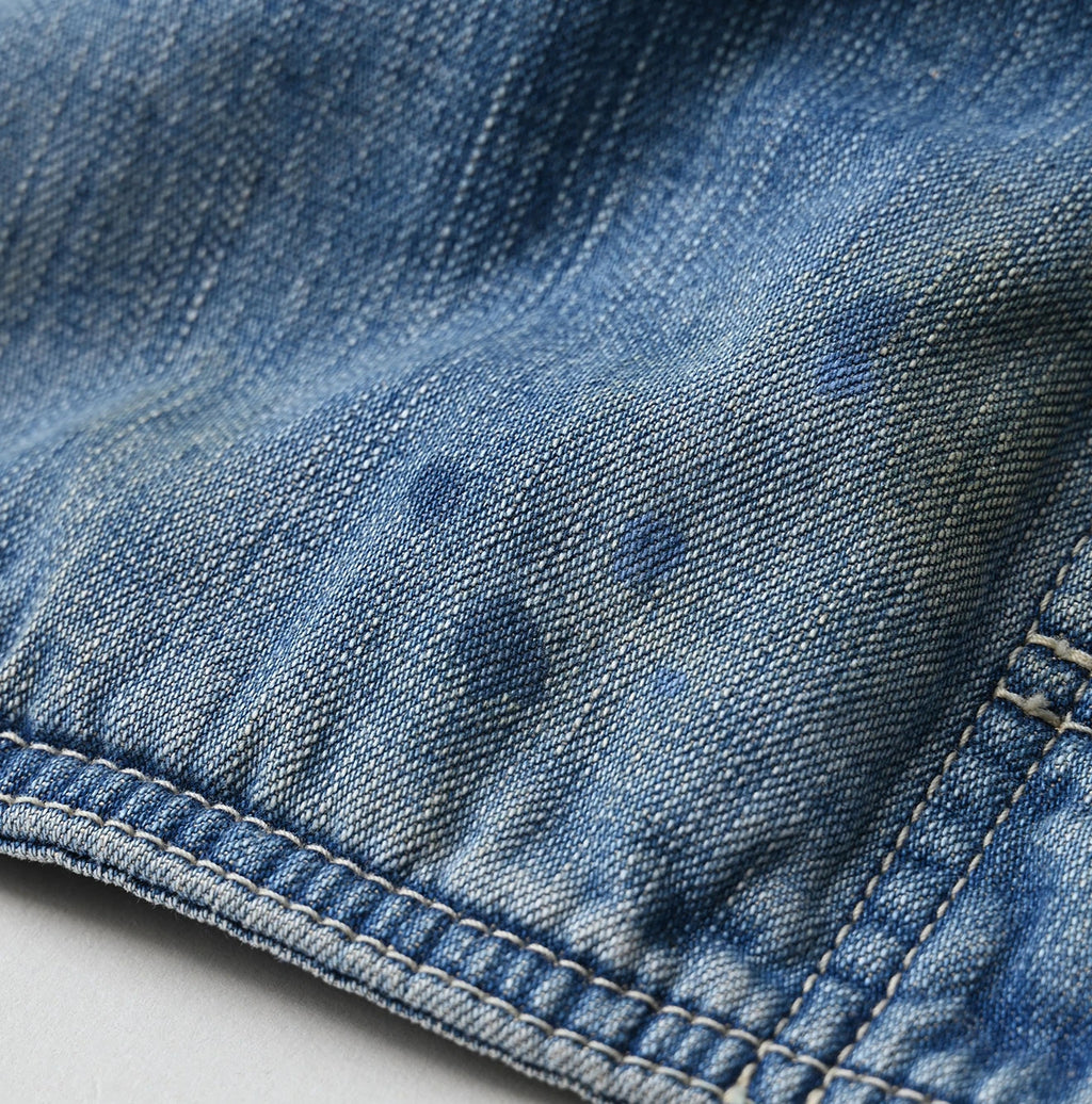 Mugi Denim Over Tablier Distressed