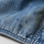 Mugi Denim Over Tablier Distressed
