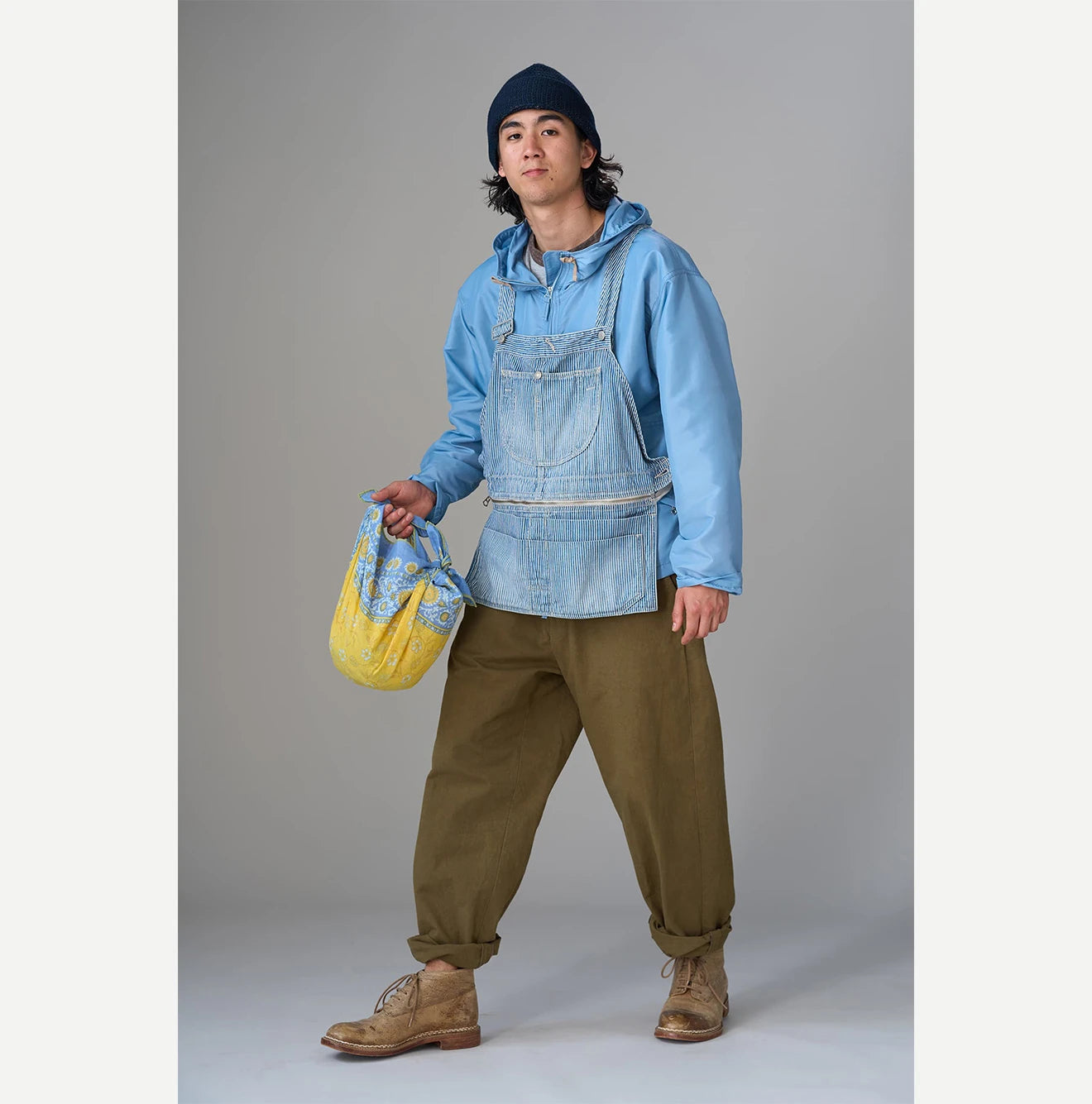 Mugi Denim Over Tablier Distressed