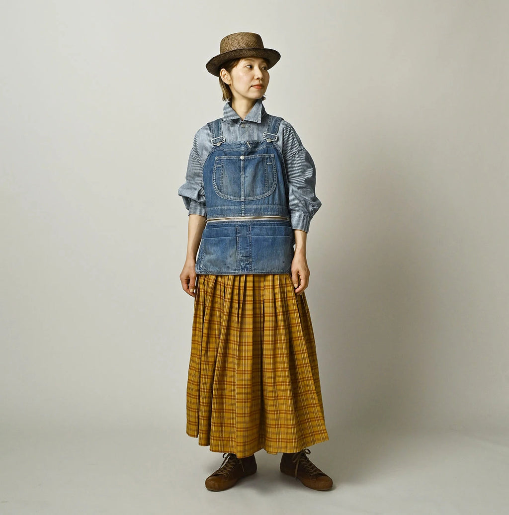 Mugi Denim Over Tablier Distressed