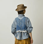 Mugi Denim Over Tablier Distressed