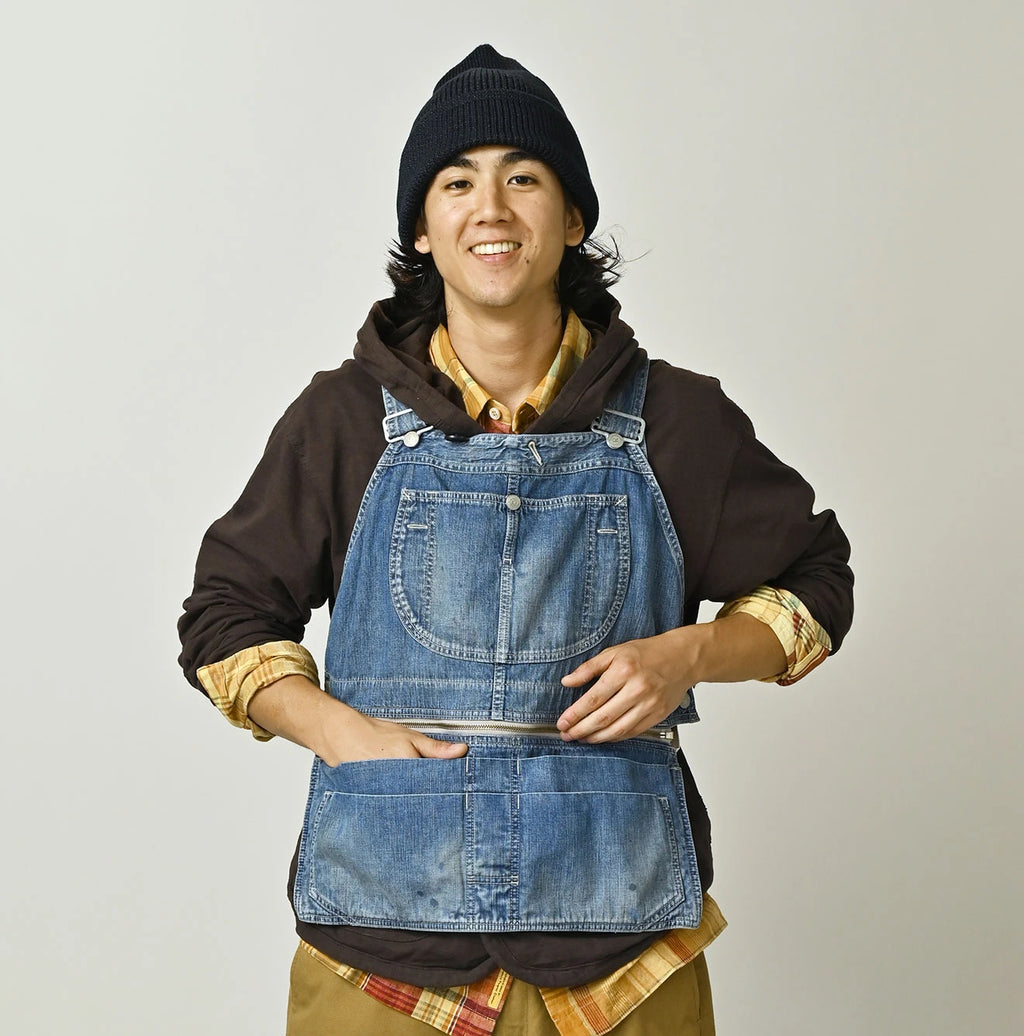 Mugi Denim Over Tablier Distressed