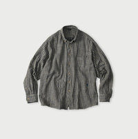 Indigo Double Woven 908 Ocean Button Down Shirt